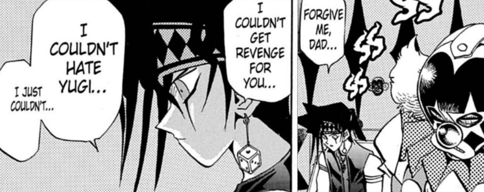 tastemysteelkatana:  I couldn’t get revenge for you. I couldn’t hate Yugi. I