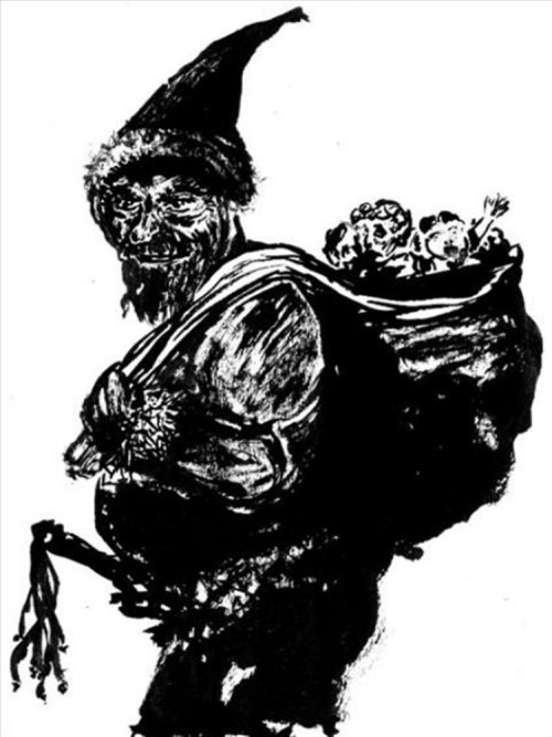 Creepy Christmas Companions: Pere FouettardIn areas of France and southern Belgium, a companion know