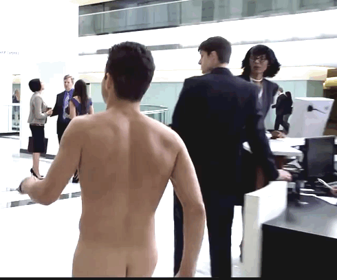 Speaking of Rami, there’s a particular scene you guys have together in the movie