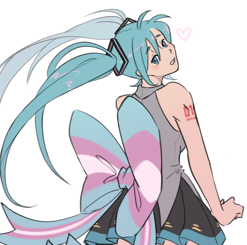 Porn Pics danciingcosmos:  Some old Miku requests from