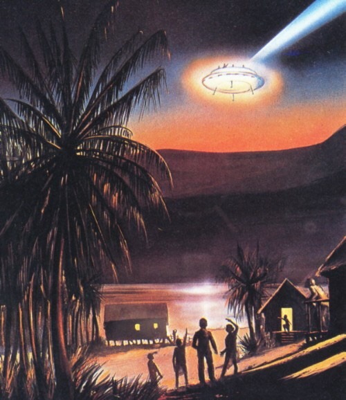 talesfromweirdland:“Last night we at Boianai experienced about four hours of UFO activity, and there