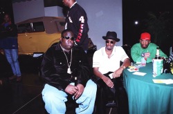 fuckyeahthenotoriousbig:  The Notorious B.I.G. 30 minutes before his murder. 