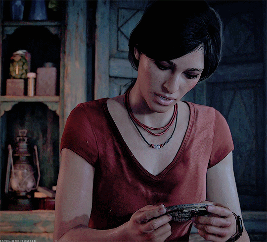 esteljune:Chloe in the new Uncharted Lost Legacy trailer (ღ˘⌣˘ღ) 