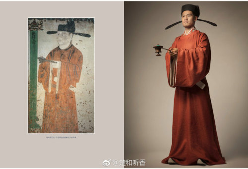 Reproductions of historical Chinese costumes after the Mogao caves murals