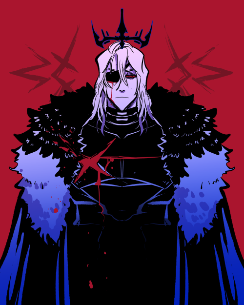 prince of delusions // king of lionsrealized i never posted this here???? anyway i finished my Blue 