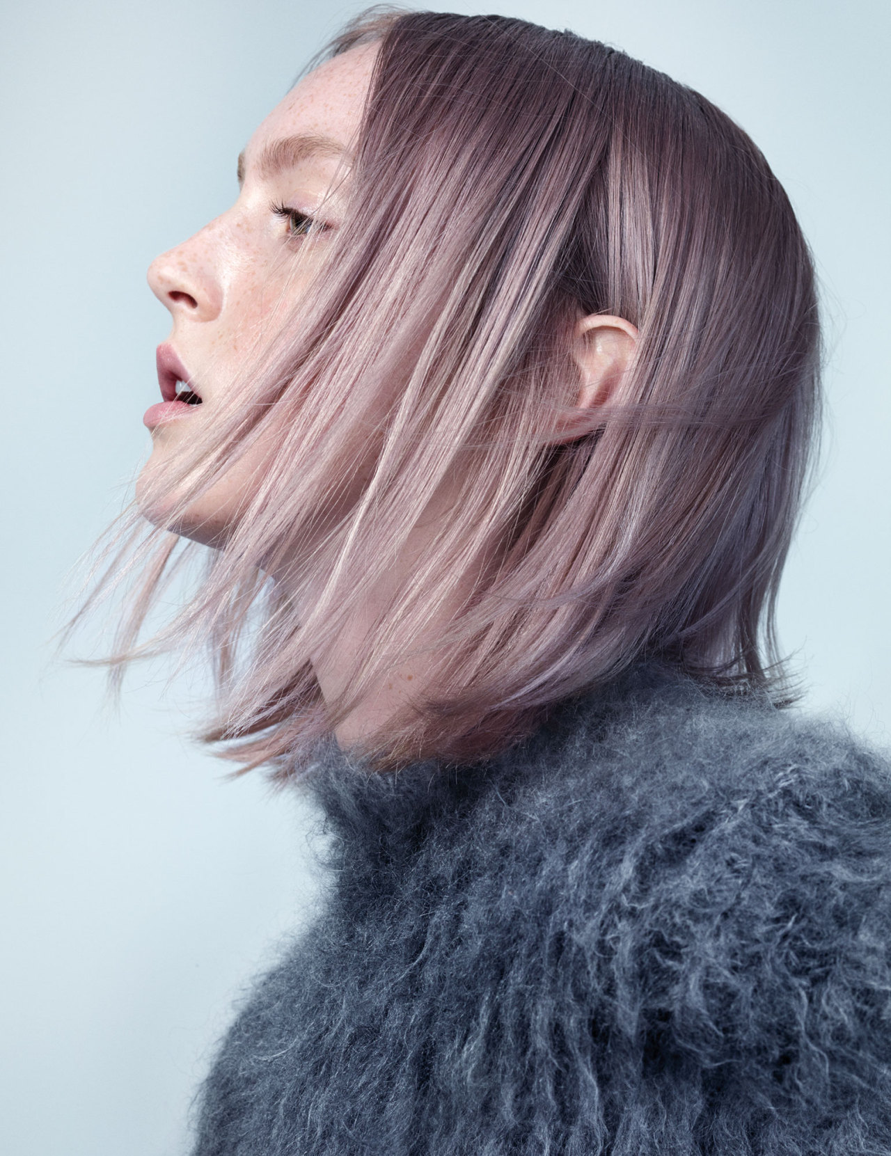 wildbelles:  wmagazine:  Pale Pink Beauty Photograph by Benjamin Lennox; styled by