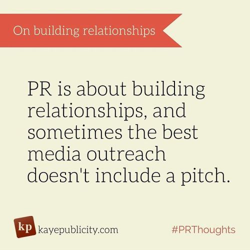 We think it’s important to get to know our media contacts — what they like to read, types of p