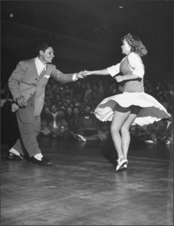 1950sunlimited:  Couple dancing a Jitterbug