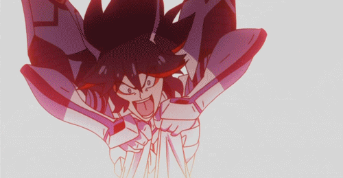 the-velveteen-buneary:  Ryuko going beserk after wearing Jenketsu.   &gt; .&lt;