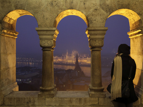 natgeotravel:Take in the view from Buda Castle overlooking the Danube River in Budapest, Hungry. Pho