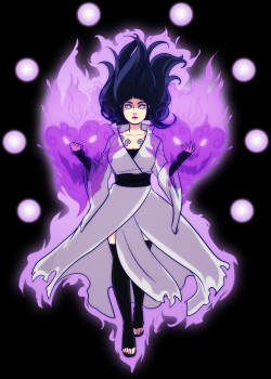 remedialaction:  gabzilla-z:    “Dark secrets of the Hyuuga clan’s Caged Bird Seal and the power of Naruto’s Sage chakra awakens an ancient power in Hinata. Standing equal to the other sages, she and Naruto walk hand in hand into an unknown future.”