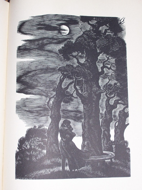 Jane Eyre woodcut illustrations by Fritz Eichenberg, part 2 