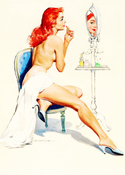  Illustration by Ernest Chiriaka c. 1950s