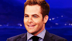 saunterdown:  #i think christopher whitelaw pine makes me angry for a number of reasons #but the primary one is this #while standing still his exterior is that of your stereotypical Hollywood Star #he has the teeth and the hair and fit body #but then