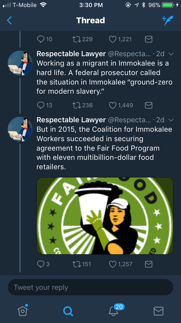 conchitablanca: Link to thread:   https://twitter.com/RespectableLaw/status/949525703351029760
