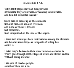 aseaofquotes:  D.H. Lawrence, “Elemental”