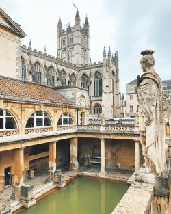 myfairylily:Roman baths, Bath, Somerset,