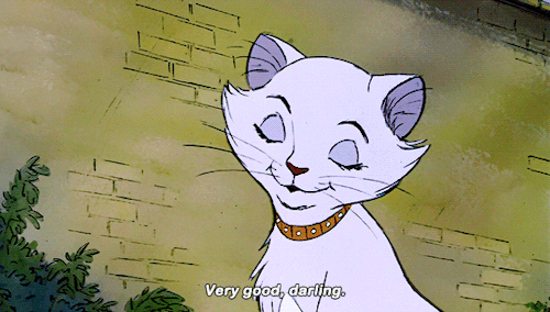 wdasgifs:The Aristocats (1970) dir. Wolfgang Reitherman