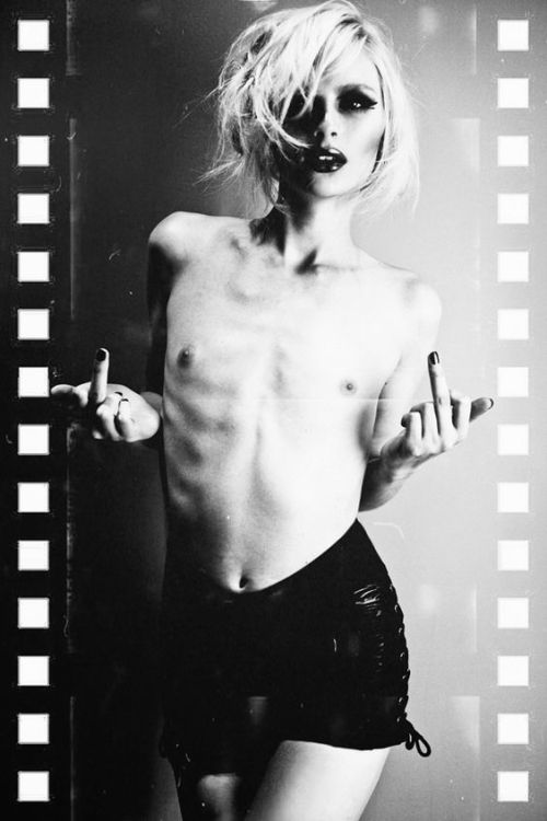 danathur: Andrej Pejic by Damon Baker