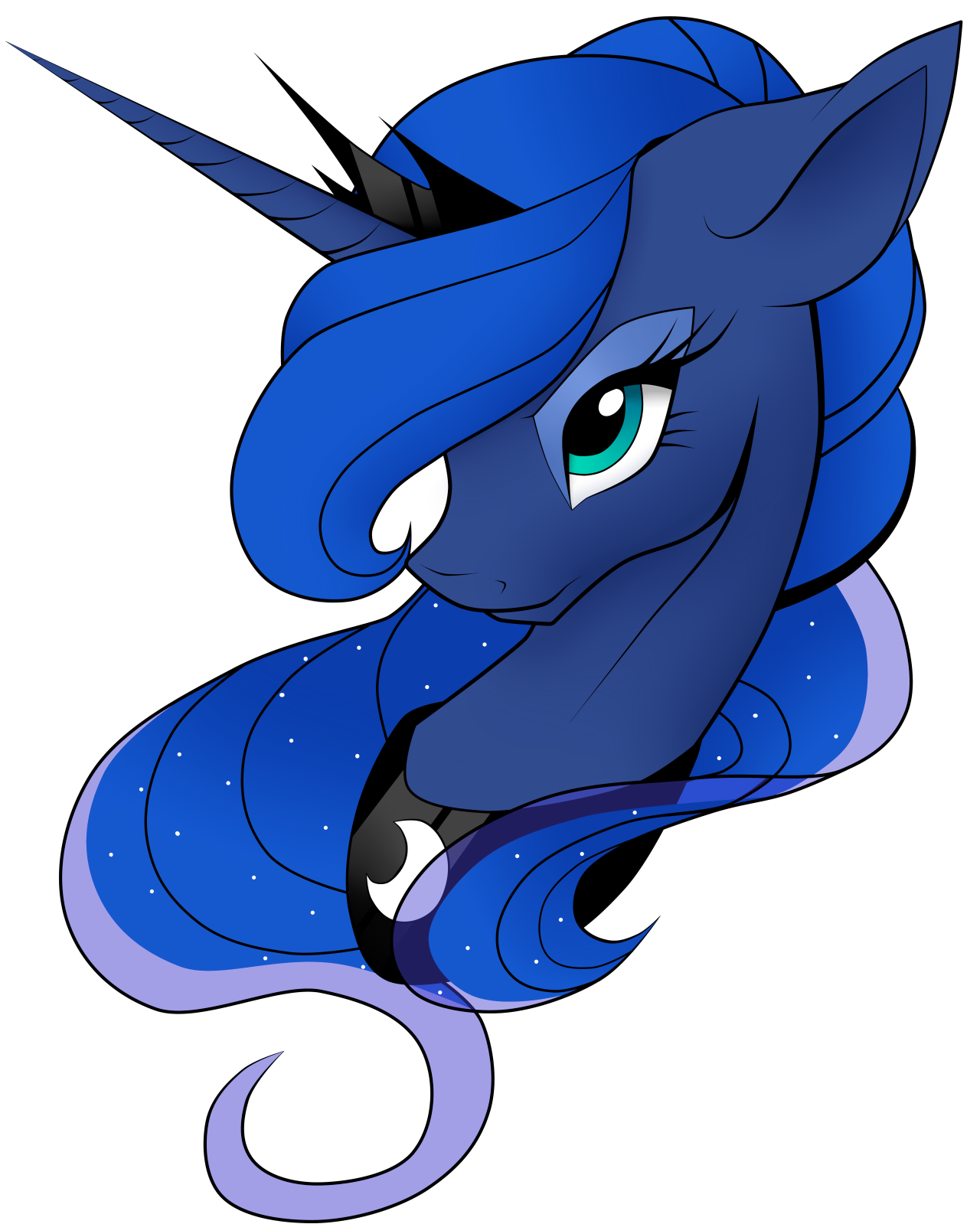 tlatophat:  ebtdeponis:  The Stare of the Night by AmoreCadenza  Original Sketch by