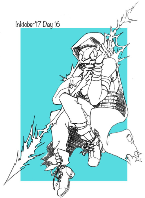 gcinkdraws:Inktober days 15-17