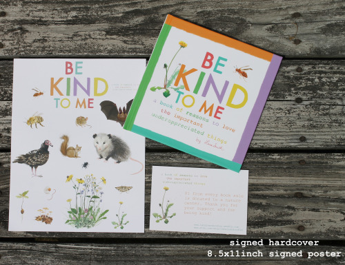 larajeandoodles:IT’S HERE!Be Kind to Me, a book of reasons to love the important underappreciated th