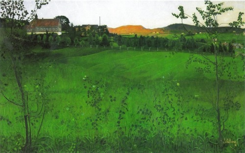 Ripe Fields, Harald Sohlberg, 1895-97