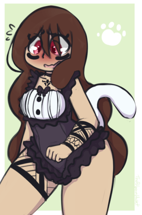 thepolygonheart:drew titi in this cat outfit