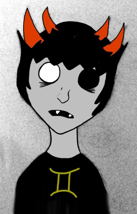 So I redrew my Sollux.