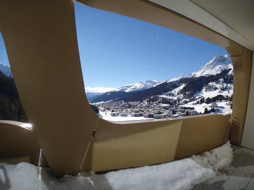 laterooms: The super-cool 5* InterContinental Davos in the Swiss canton of Graubünden.