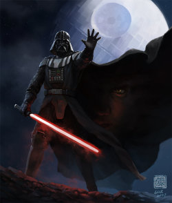 cinemagorgeous:Darth Vader by artist Kan