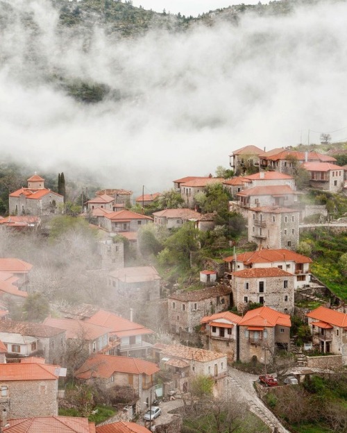 Peloponnese village, photographed by Marlene Lee