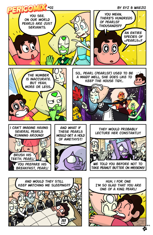 eyzmaster:  PeriComix#02 by theEyZmaster I finally ended up making another page.   an army! > .<@slbtumblng