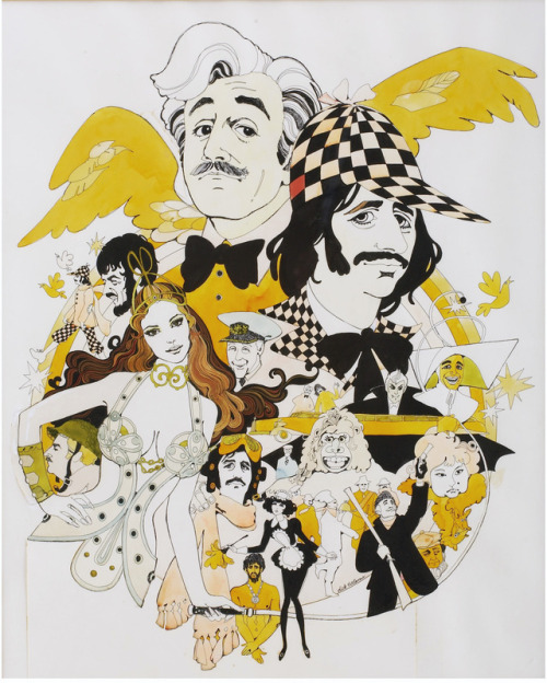 Dick Ellescas poster for the Peter Sellers/Ringo Starr movie, The Magic Christian (1969).Have you ev