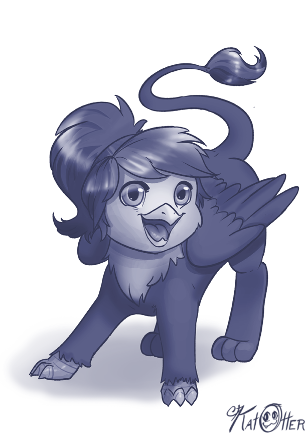 rainbowfeatherreplies: katottersart: Blink and still from @rainbowfeatherreplies’