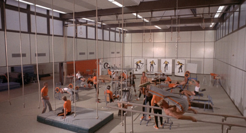 Rollerball・ ・ ・Director: Norman JewisonDirector of Photography: Douglas Slocombe