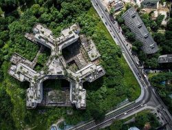 Isc20C: Unfinished Hospital, Khovrino District, Moscow (80’S) Photo: Birdseyeview,