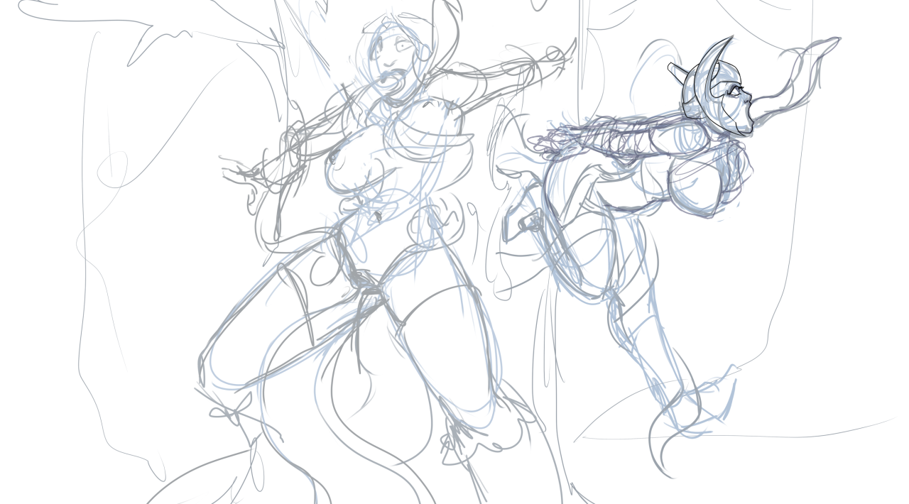 WIP of the raffle pic!