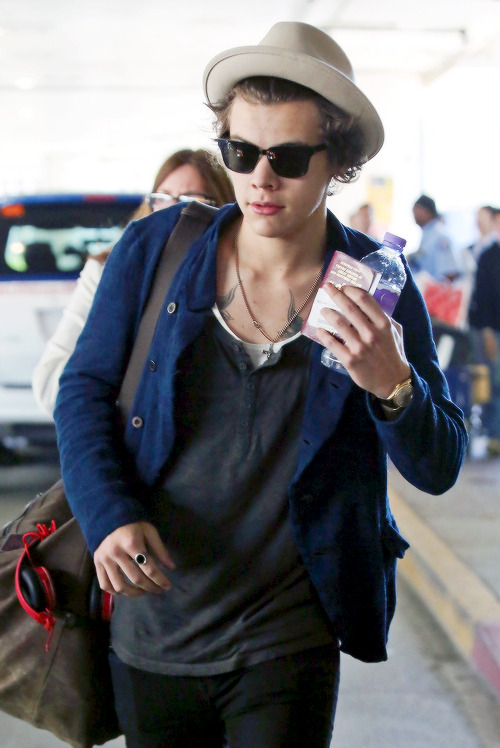 Harry in LA (April 2013), Hat: Borsalino (Vintage) We&rsquo;ve come to the conclusion this is th