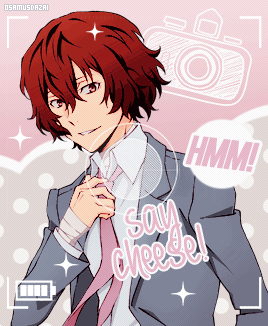 osamusdazai: ✰ SAY CHEESE! ✰ヾ（〃＾∇＾）ﾉ♪ 