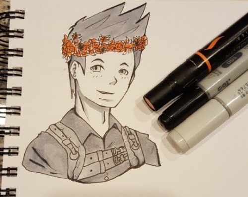Thank you to @xxkurisshixx​ for this a-maze-ing Minho fanart!