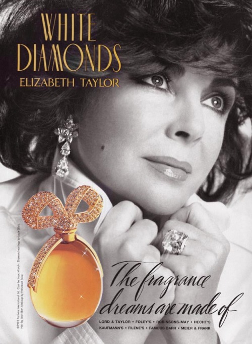 Elizabeth Taylor’s perfumes