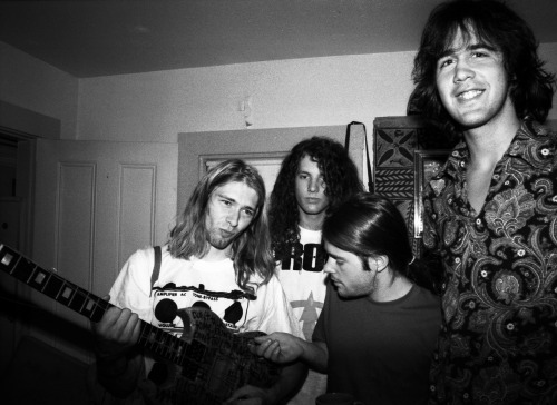 cobainsdaily:Nirvana, Watertown, MA, US 1989