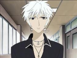 Name: Hatsuharu Sohma Anime: Fruits Basket Occupation: Student Curse Year: Ox Age: 15 - 17 Hatsuharu or Haru has two personalities. White Haru and the reverse Black Haru. White Haru is very laid-back, kind, and calm. Blak Haru is the complete opposite