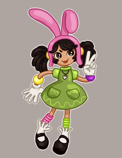 for some reason its time for louise as……dolls? (strawberry shortcake, lalaloopsy, bett