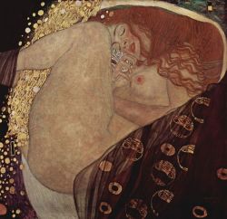 paintingispoetry:Gustav Klimt, Danae, ca.