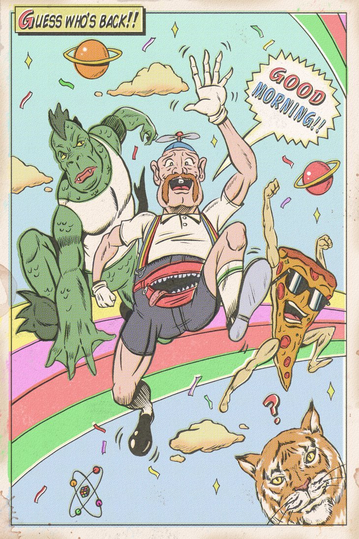 GOOD MORNING! Get ready for all new Uncle Grandpa, all this week! 