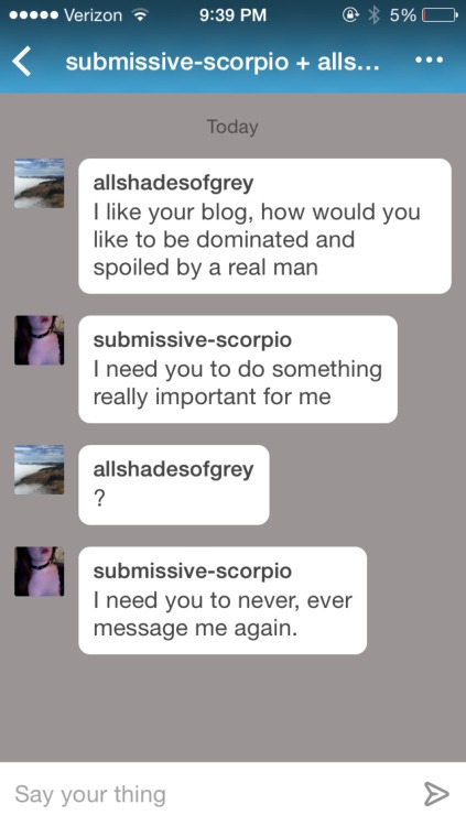 submissive-scorpio:  When will the fuckboys learn?  Yaaaas!