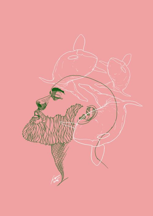designersof:Liudas BarkauskasShark / Digital illustration / 2016 This is a part of my illustration s