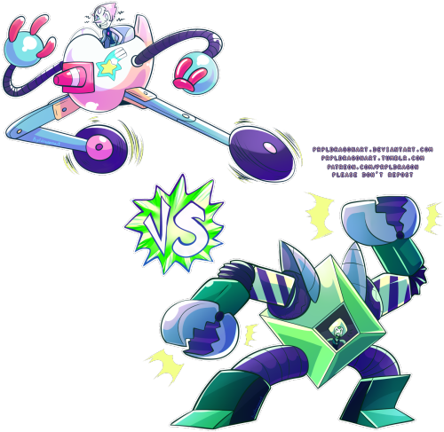 prpldragonart:  Stickers and more: Both | Pearl | Peridot Check out my other SU stickers here~! Only Ū.50 for one or ů.50 for six!    patreon / redbubble / commission info 